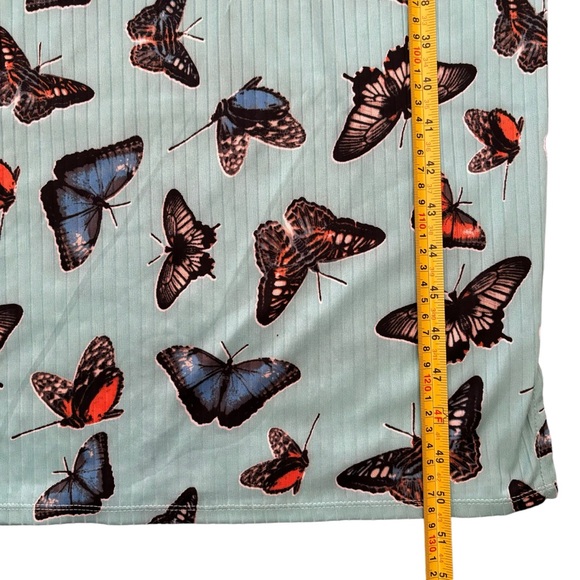 Jolie&Joy Butterfly Maxi Sleeveless Dress Women’s Size 2X Good Condition - Picture 2 of 3